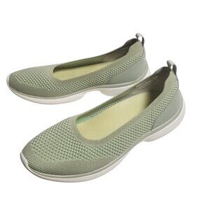 Vionic Kallie Womens Mint Green Comfort Walking Shoes Sz 7.5